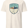 SNOWY TRAILS ARE MY TRADITION | T-shirt for Nature Lovers - accurate print preview