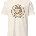 STAY WILD STAY KIND | Wolf Spirit T-Shirt - accurate print preview