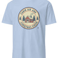 CABIN AIR AND CHRISTMAS CHEER | Cozy Christmas T-Shirt - accurate print preview