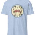 Boxing humor slogan for sparring partners and gym friends who bond through rounds and mitt work - accurate print preview
