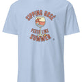 SIPPING ROSE FEELS LIKE SUMMER | Fun T-shirt for Rosé Lovers - accurate print preview