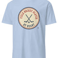 FIELD HOCKEY PLAYER AT HEART | Fun Field Hockey T-shirt - accurate print preview