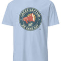 CHEER CAPTAIN ON GAME DAY | Cheerleading T-Shirt for Fans - accurate print preview