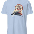 WALK THE STAGE OWN IT | Cap & Gown Graduation T-Shirt - accurate print preview