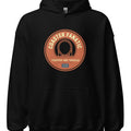 COASTER FANATIC THROUGH AND THROUGH | Cozy Hoodie for Theme Park Lovers - accurate print preview