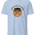 RAISED ON DIRT AND DUGOUTS | Softball T-Shirt for Players - accurate print preview