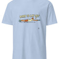 BORN TO LAY OUT | Funny Ultimate Frisbee T-Shirt - accurate print preview