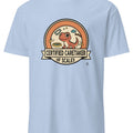 CERTIFIED CARETAKER OF SCALES | Funny Reptile Keeper T-Shirt - accurate print preview