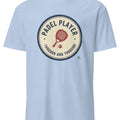 PADEL PLAYER THROUGH AND THROUGH | Fun Padel T-Shirt - accurate print preview