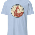 SAWDUST RUNS IN MY VEINS | Woodworking Life T-Shirt - accurate print preview