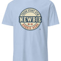 FRESH START GYM ROOKIE HERE | Funny Fitness T-Shirt - accurate print preview