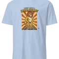 BUILT WITH A LION HEART | Fierce Wild Animal T-Shirt - accurate print preview
