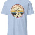 I AM A ROAD CYCLIST | Funny Cycling T-Shirt - accurate print preview