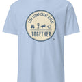 Cheerleading Clap Stomp Chant Repeat Together design for squads, pep rallies, and synchronized team spirit - accurate print preview