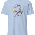 EVERY FALL TEACHES ME FLIGHT | BMX Sports T-Shirt - accurate print preview