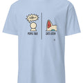 PEOPLE TALK CATS LISTEN | Funny Cat Lover T-Shirt - accurate print preview