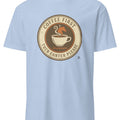 COFFEE FIRST THEN CANTER PLEASE | Equestrian T-shirt - accurate print preview