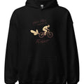EVERY FALL TEACHES ME FLIGHT | BMX Hoodie for Enthusiasts - accurate print preview