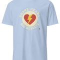 BRAVE HEART BIG RESULTS | Motivational T-Shirt for Winners - accurate print preview