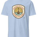UKULELE PLAYER SEEKING GOOD VIBES | Fun T-shirt for Musicians - accurate print preview