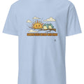 SUNRISE FEELS BETTER WITH BIRDS | Bird Watching T-Shirt - accurate print preview