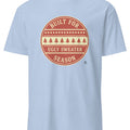 BUILT FOR UGLY SWEATER SEASON | Funny Christmas T-shirt - accurate print preview