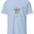 Lemon Verbena Botanical Art T-Shirt | A Vintage Inspired Design - accurate print preview