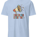 I CHEER FOR EVERY TRY | Fun T-Shirt for PE Teachers - accurate print preview