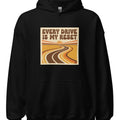 EVERY DRIVE IS MY RESET | Cozy Hoodie for Car Enthusiasts - accurate print preview