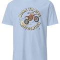 BORN TO RIDE MOTOCROSS | Fun Motocross T-Shirt - accurate print preview