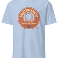 COASTER FANATIC THROUGH AND THROUGH | Fun T-shirt for Theme Parks - accurate print preview