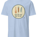 LEFT THE SUIT KEPT THE WIT | Funny Corporate Escapee T-shirt - accurate print preview