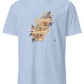 JAZZ SOUL RUNS THROUGH ME | Cool Saxophone T-shirt - accurate print preview