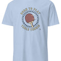 BORN TO PLAY TABLE TENNIS | Fun Table Tennis T-Shirt - accurate print preview