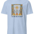 THIS HOME RUNS ON SUNLIGHT | Quirky Plant Lover T-Shirt - accurate print preview
