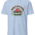 CURLER AT HEART ALWAYS | Funny Curling T-Shirt - accurate print preview