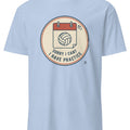 Volleyball practice excuse design for dedicated players, funny everyday sports graphic for school, club, and league - accurate print preview