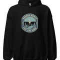 HARBOR NIGHTS FEEL LIKE HOME | Cozy Boating Hoodie - accurate print preview
