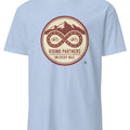 RIDING PARTNERS ON EVERY MILE | Funny Biker Couple T-shirt - accurate print preview