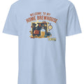 WELCOME TO MY HOME BREWHOUSE | Craft Brewing T-Shirt - accurate print preview