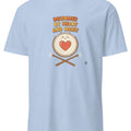 DRUMMER BY HEART AND HABIT | Funny Drummer T-Shirt - accurate print preview