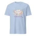 SOFT PURRS FIX HARD DAYS | Cozy Kitten T-Shirt - flat
