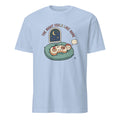 THE NIGHT FEELS LIKE HOME | Cozy Gaming T-Shirt - flat