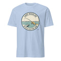 LAKE REGULAR WITH A CASTING ARM | Funny Fishing T-Shirt - flat