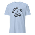 RELUCTANT ADULT SEEKING MEANING | Witty Existential T-shirt - flat