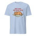 SOFT PATS FOR SLOW DAYS | Cozy T-Shirt for Senior Cat Parents - flat