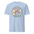 RAISE KIDS RIDE BIKES REPEAT | Fun Biker Mom T-shirt - flat
