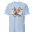 MY HEART LIVES ON THE ROAD | Funny Biker Mom T-shirt - flat