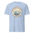 MY HAPPY PLACE IS FISHING | Humorous Fishing Grandpa T-Shirt - flat