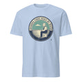 GRANDPA FINDS PEACE BY WATER | Relaxed Fishing T-Shirt - flat